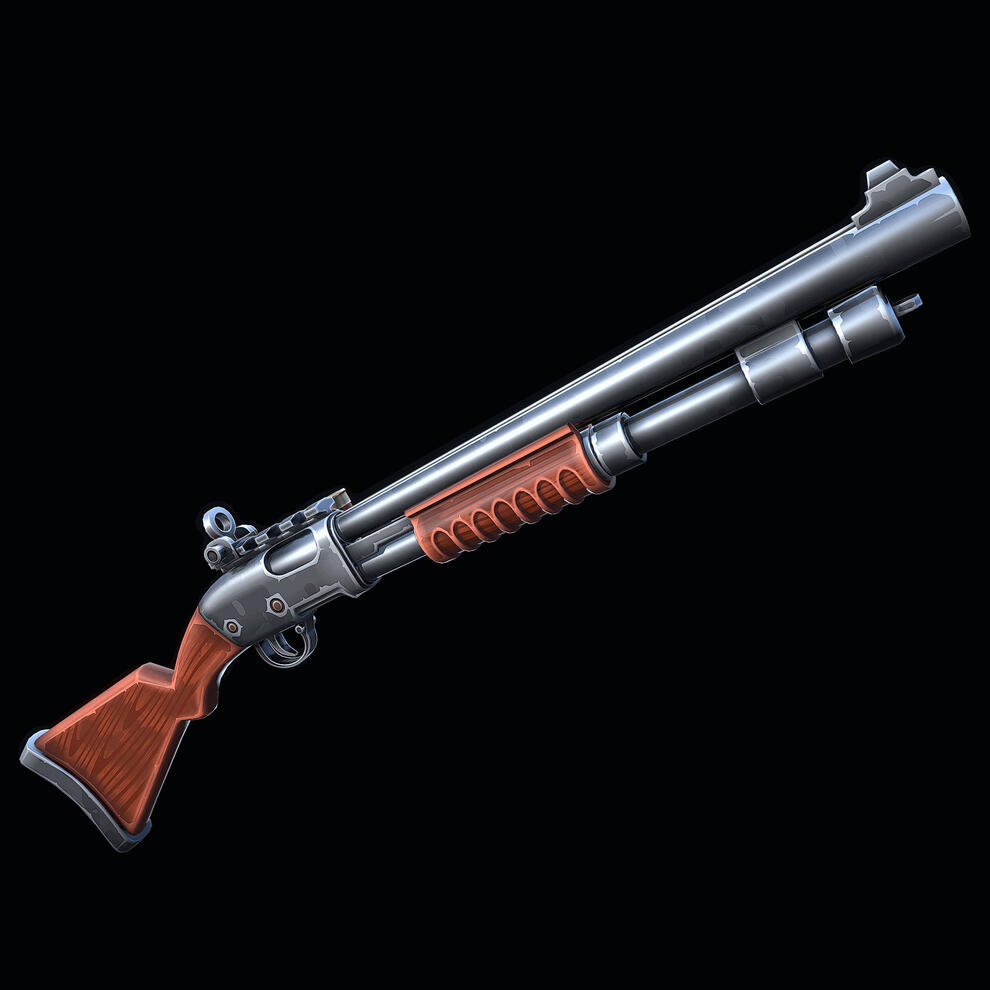 Stylized Pump Shotgun Stylized Pump Shotgun