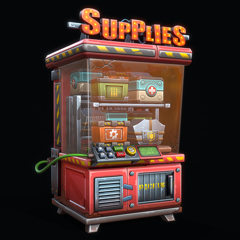 Stylized Supply Machine Stylized Supply Machine