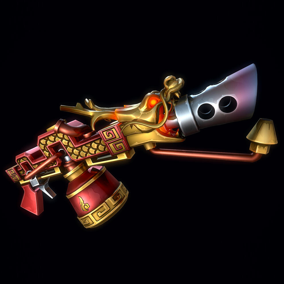 Stylized Dragon Flamethrower Stylized Dragon Flamethrower