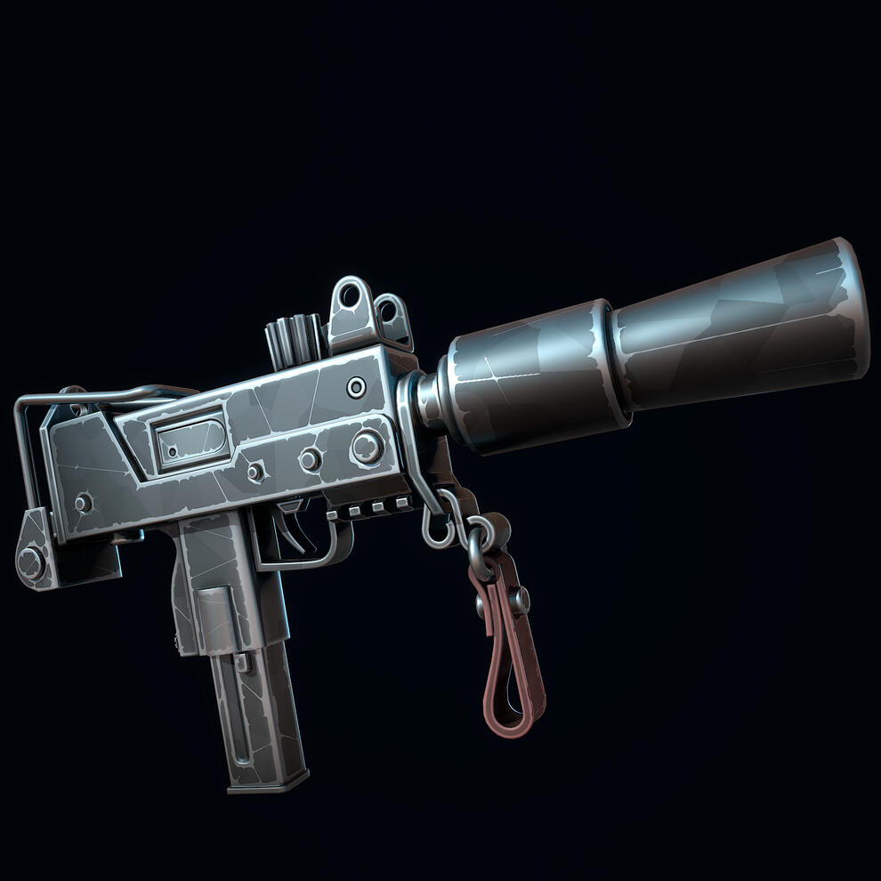 Stylized Compact SMG Stylized Compact SMG