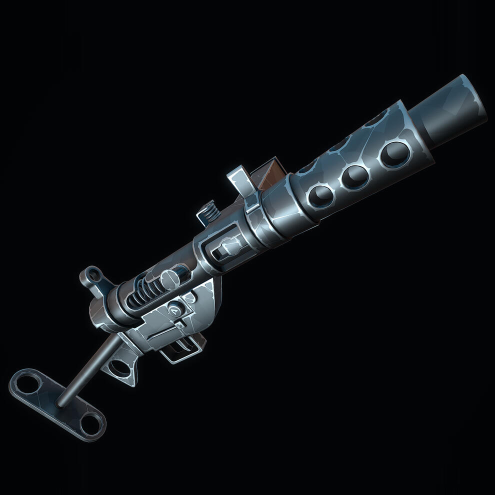 Stylized Vintage SMG Stylized Vintage SMG