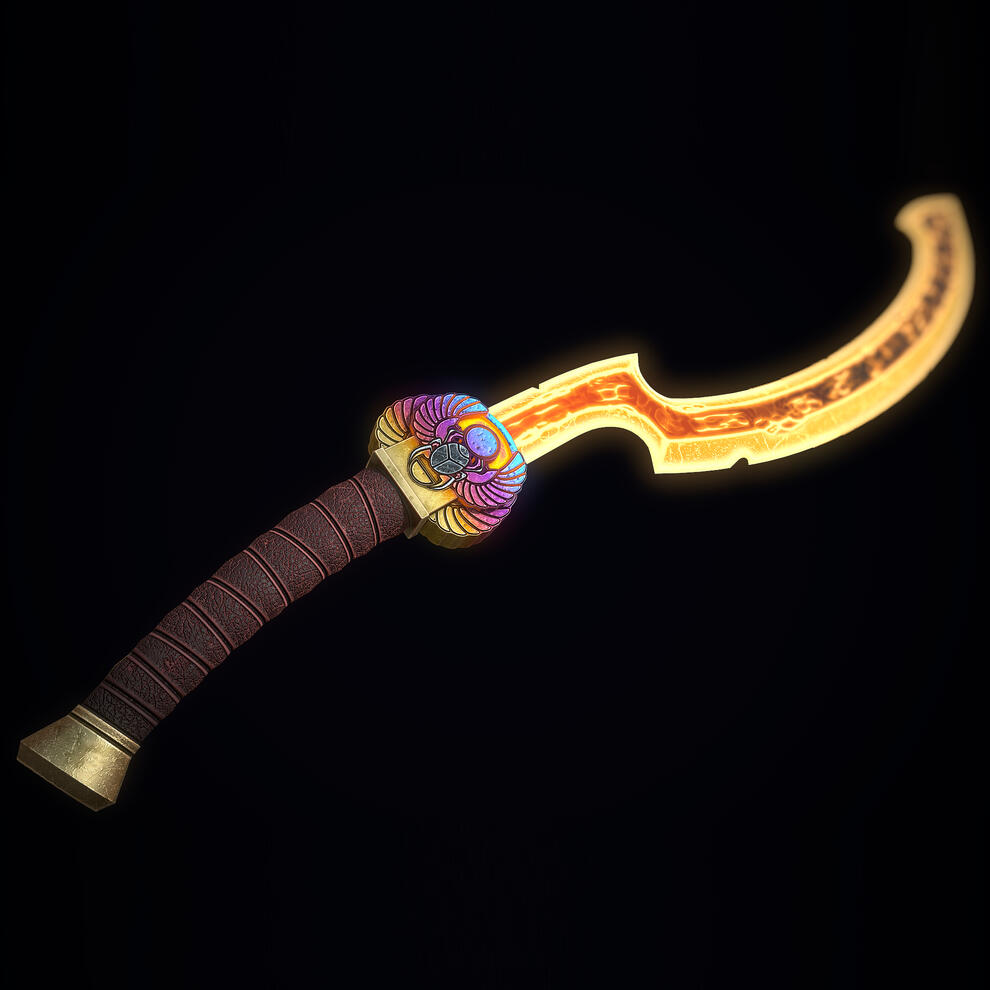The Scarab Khopesh The Scarab Khopesh